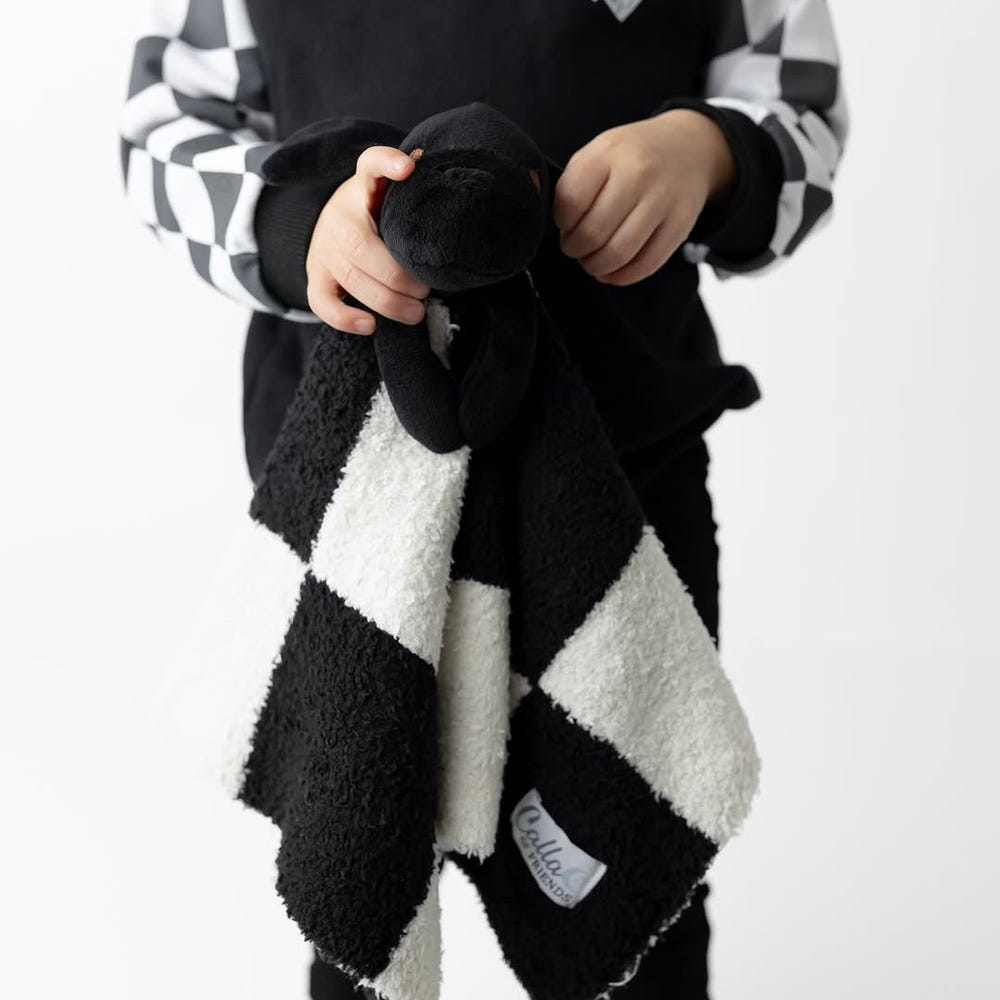 Soft Calla Lovey for babies, perfect for comfort and cuddling. Ideal gift for newborns and toddlers.