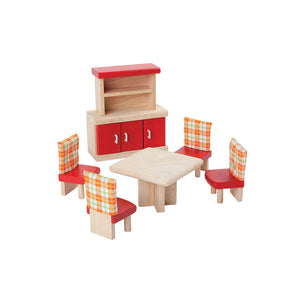 "Neo dining room set for babies: stylish vanity, table, and chair for modern nurseries."