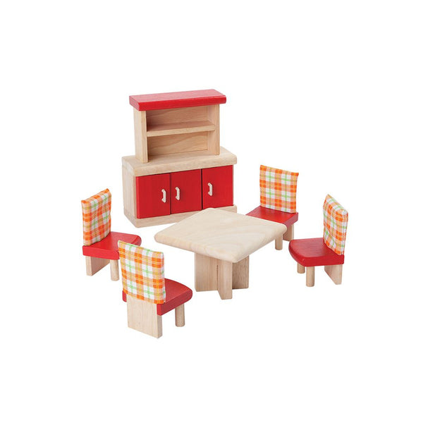 "Neo dining room set for babies: stylish vanity, table, and chair for modern nurseries."