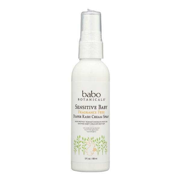 Babo Botanicals Unscented Diaper Cream Spray (Pack of 3)