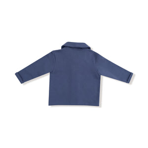 Varsity - Vintage Indigo - Shawl Neck Jacket