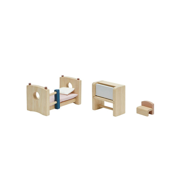 Colorful children's room featuring Orchard-themed imaginative play setup for kids.