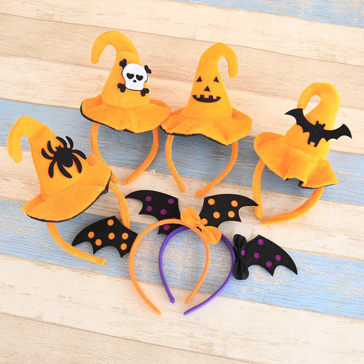 "Adorable Halloween headband for babies, perfect accessory for festive celebrations and seasonal wear."