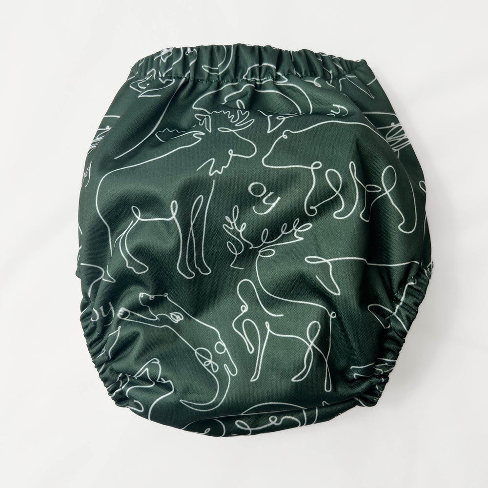 Wildling (newborn) Cloth Pocket Diaper - OY Wilderness