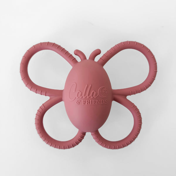 Garden Party Collection - Butterfly Rattle Teether