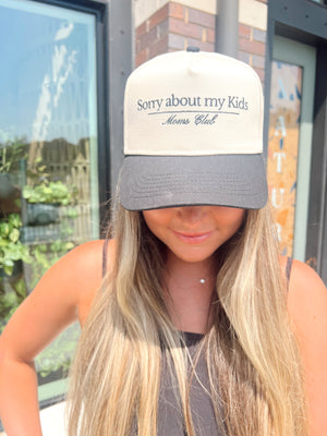 Sorry About My Kids. Vintage Trucker Hat