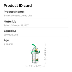 T-REX Shooting Game Cup