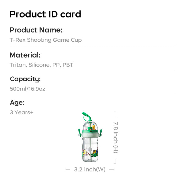 T-REX Shooting Game Cup