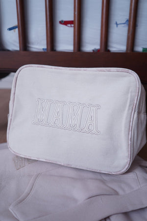 KenzKustomz Mama XL Canvas Bag roomy tote 11 x 5 x 8 inches