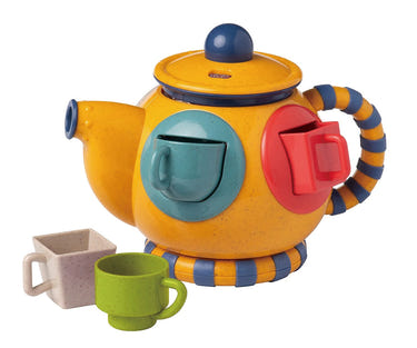 Teatime Shape Sorter by TOLO - colorful early learning toy for babies, promoting shape recognition and motor skills.