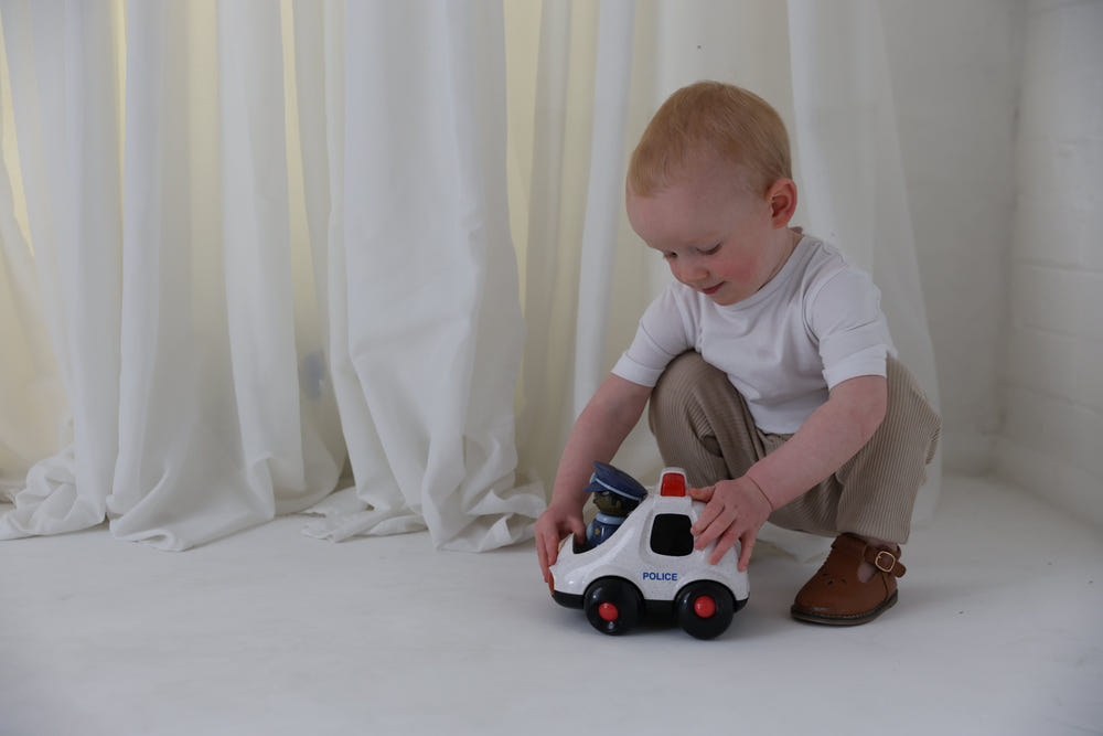 First Friends Police Car - colorful toy for imaginative play and early learning fun for toddlers.