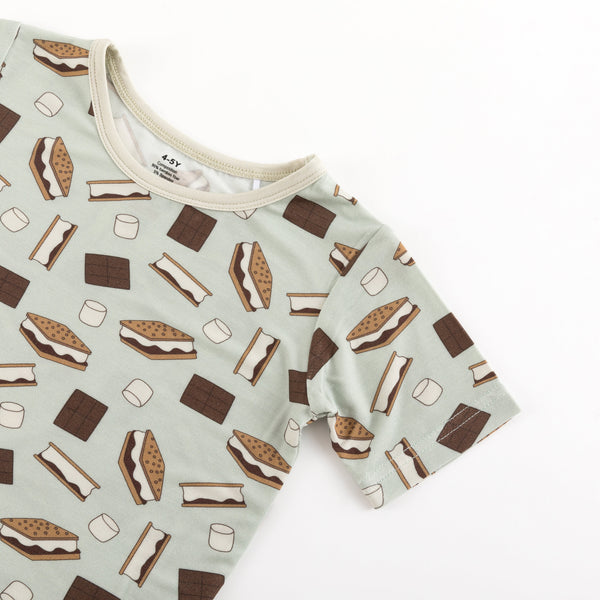 S'more to Love (Short PJ Set) - Blue
