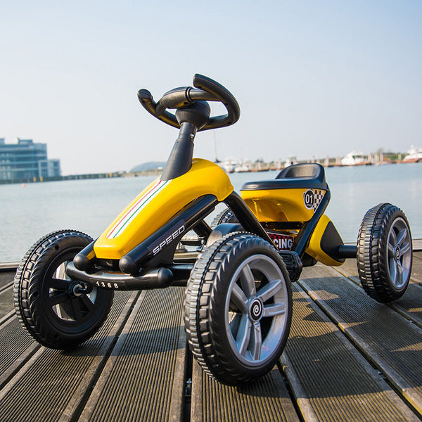 Kids' Pedal Go-Kart – 4-Wheel Outdoor Ride-On Toy