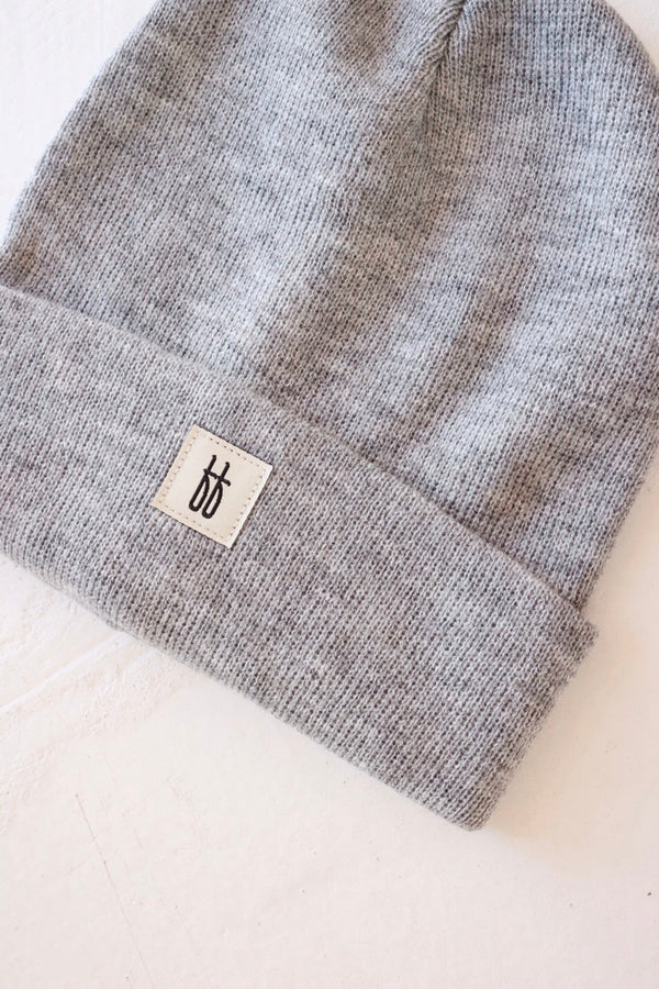 ff Knit Beanie | Grey