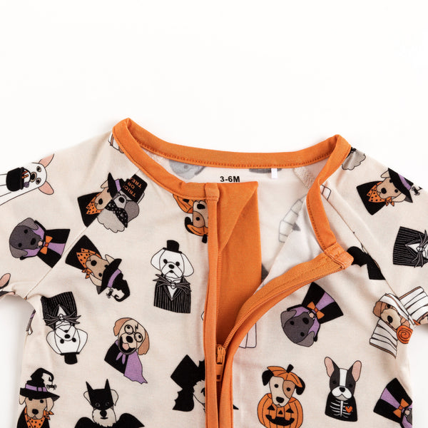 Bark & Treat (Convertible Zip Footies)
