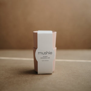 Mushie Dinnerware Cups Soft Colors Non-Toxic PP Plastic