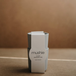 Mushie Dinnerware Cups Soft Colors Non-Toxic PP Plastic
