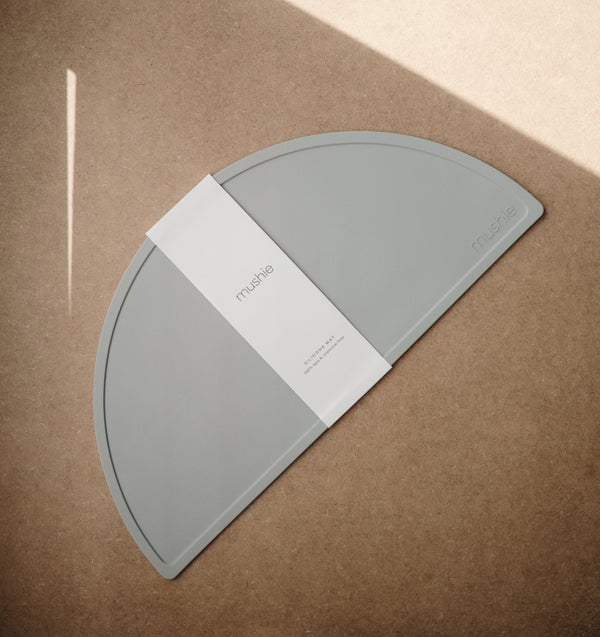Mushie Silicone Placemat Food-Grade Silicone Soft Colors