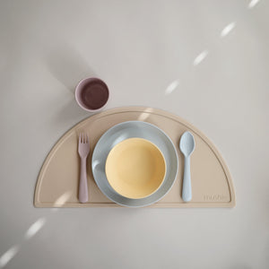 Mushie Dinnerware Cups Soft Colors Non-Toxic PP Plastic
