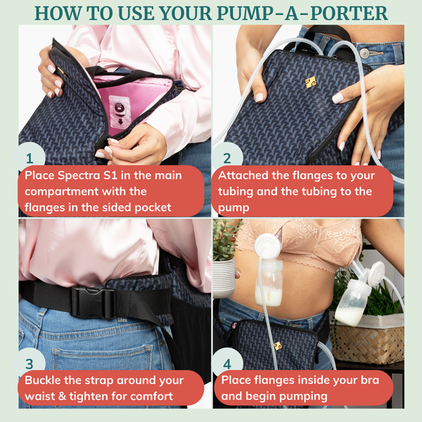 Pumping Bag for Spectra & Large Pumps: Pump-A-Porter Belt Bag