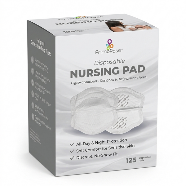 Primo Passi Disposable Nursing Pads 125 Count Ultra Thin