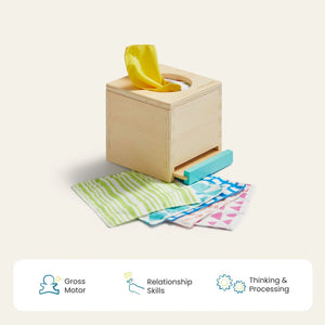 Tiny Land® Montessori Toys for Newborns, designed for 4-6 months, promoting early development and sensory exploration.