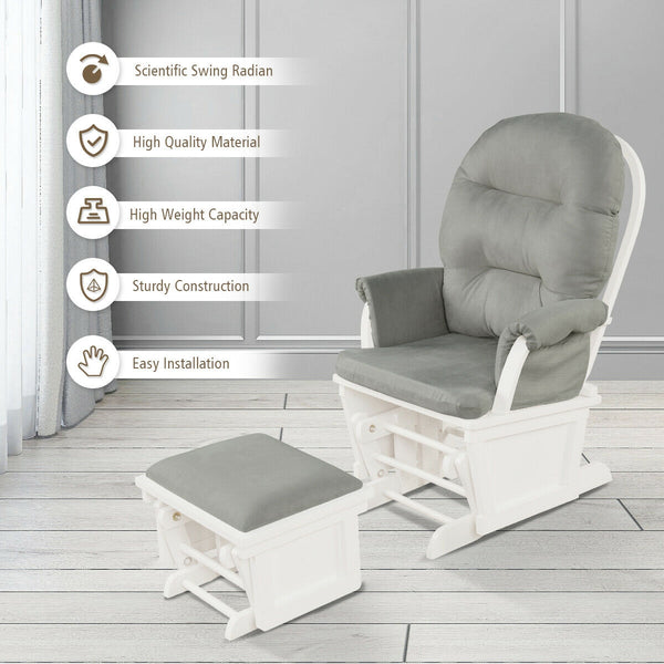 Baby Nursery Relax Rocker Rocking Chair Set