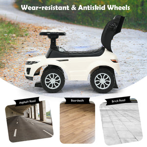 3 in 1 Ride on Push Car Toddler Stroller Sliding Car with Music