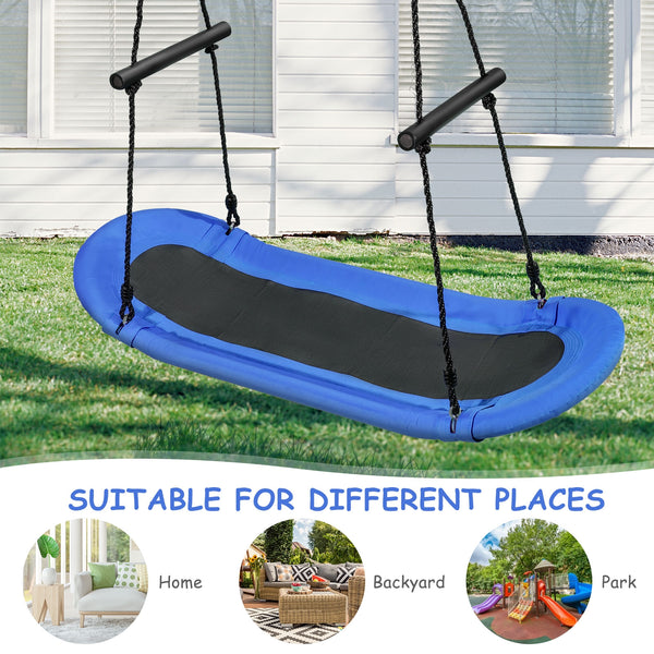 Saucer Tree Swing Surf Kids Outdoor Adjustable Swing Set
