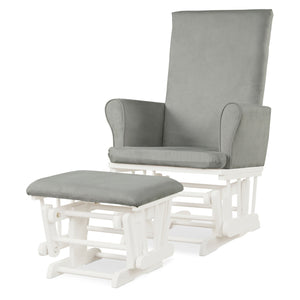Baby Nursery Relax Rocker Rocking Chair Glider & Ottoman Set