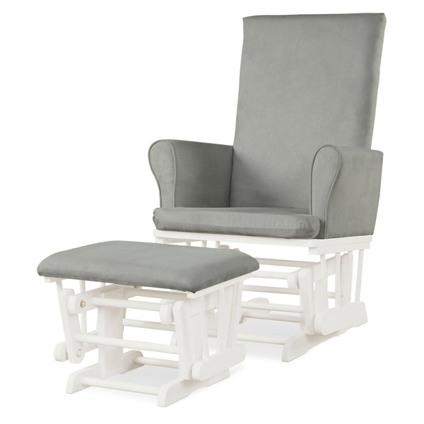 Baby Nursery Relax Rocker Rocking Chair Glider & Ottoman Set