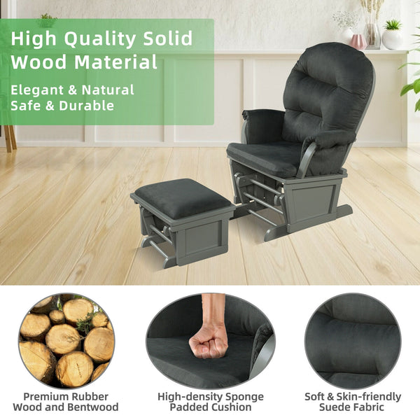 Baby Nursery Relax Rocker Rocking Chair Set