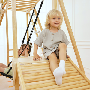 Sweetgum Indoor Sensory Playset X-Large for babies, showcasing vibrant colors and engaging textures at angle 22.