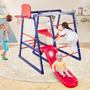 7-In-1 Metal Toddler Climbing Toys for 3-7 Years Old for Toddlers & Kids