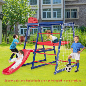 7-In-1 Metal Toddler Climbing Toys for 3-7 Years Old for Toddlers & Kids