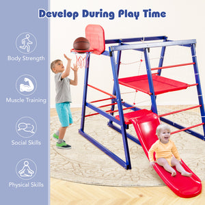 7-In-1 Metal Toddler Climbing Toys for 3-7 Years Old for Toddlers & Kids