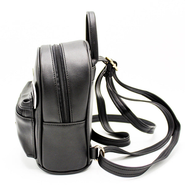 The Sleepy Panda Buddy - Vegan Leather Ultra-Mini Backpack