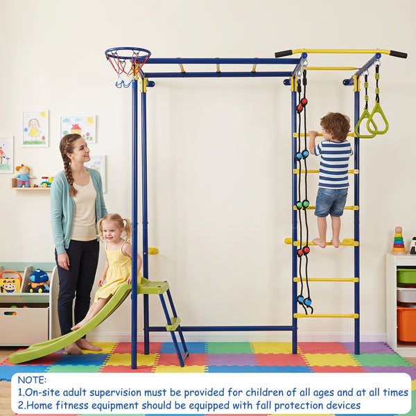 7-in-1 Indoor Jungle Gym for Toddlers