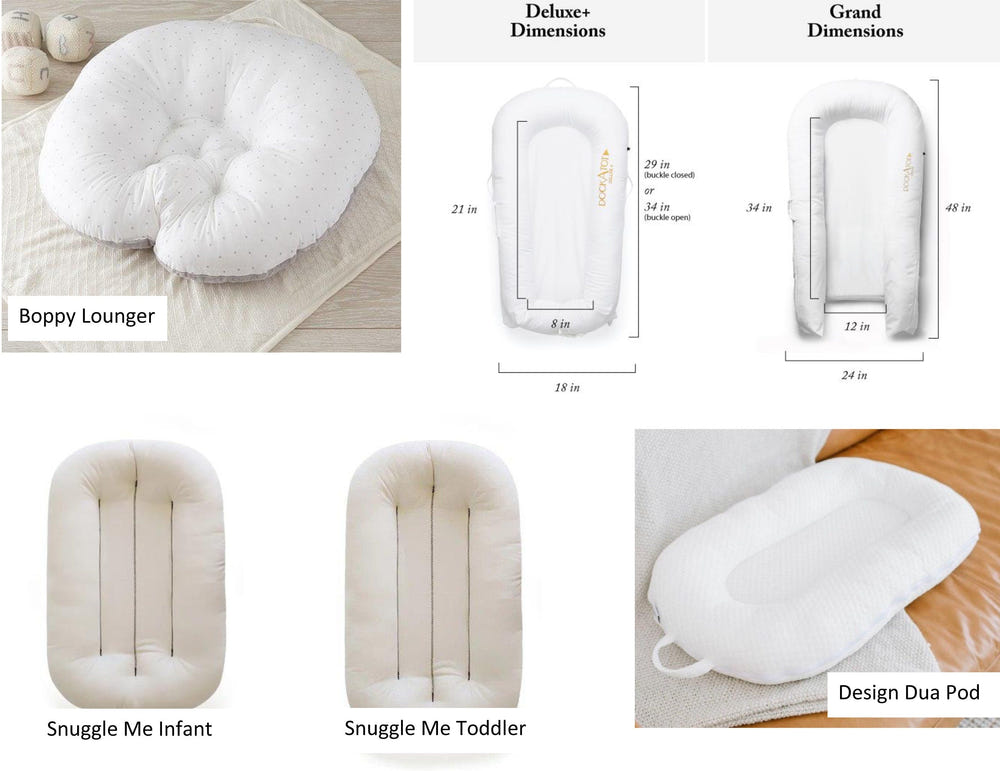 Lounger Slip Cover made with Organic Cotton Waterproof Jersey - MOOGCO Baby