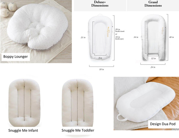 Organic cotton waterproof jersey baby lounger slip cover, angle 2 view, soft and stylish for nursery decor.