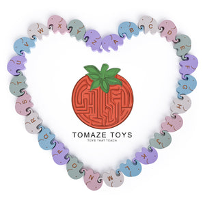 Tomaze Alphabet Elephants