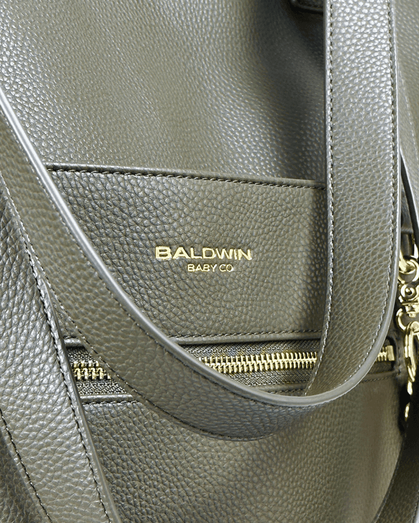 The Lillian Diaper Bag - Palmetto