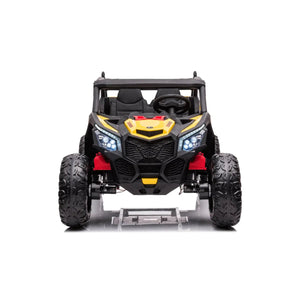 24V 4x4 Freddo Storm UTV 2 Seater ride-on car for kids, shown from angle 28, perfect for outdoor adventures.
