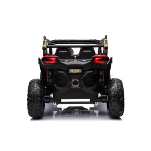 24V 4x4 Freddo Storm UTV 2 Seater ride-on car for kids, shown from angle 5, perfect for outdoor adventures.