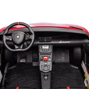 Officially Licensed Lamborghini Aventador 24V 2-Seater Ride-On