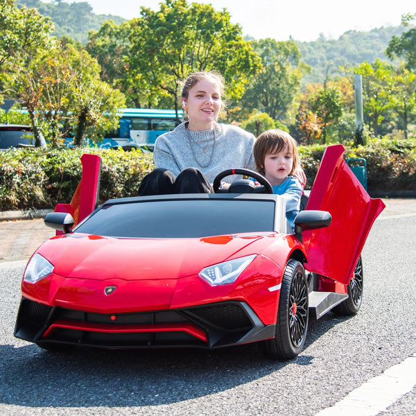 Officially Licensed Lamborghini Aventador 24V 2-Seater Ride-On
