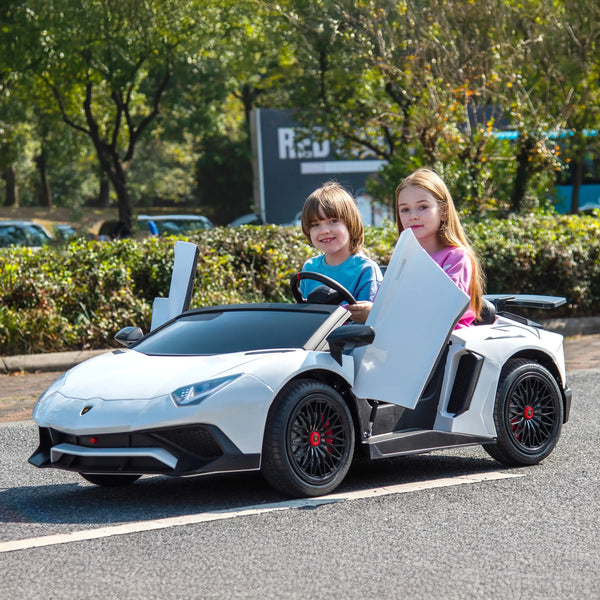 Officially Licensed Lamborghini Aventador 24V 2-Seater Ride-On