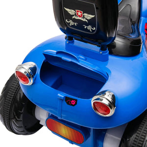 12V Freddo Kids Cruiser 1 Seater Motorcycle in angle view, perfect ride-on car for adventurous toddlers.
