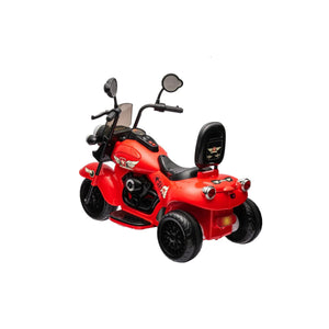 12V Freddo Kids Cruiser 1 Seater Motorcycle at a 35-degree angle, perfect for adventurous young riders.