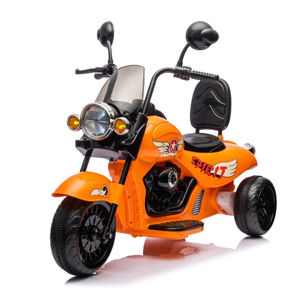 12V Freddo Kids Cruiser 1 Seater Motorcycle in angle view, perfect ride-on car for adventurous toddlers.